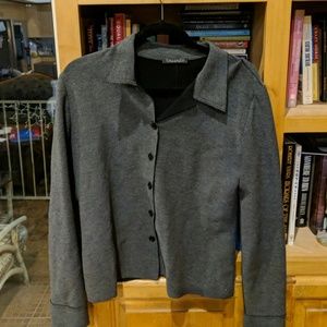 Tahari Grey Sweater